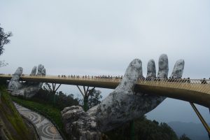 Golden Bridge, Ba Na Hills, Da Nang, Vietnam