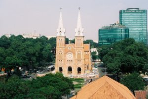 Notre Dame Cathedral, Ho Chi Minh, Vietnam