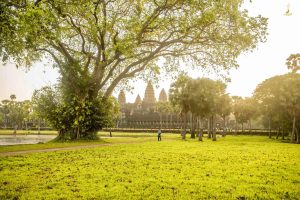 Angkor Wat at Sunrise, Siem Reap, Cambodia