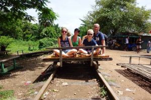 Battambong, Cambodia, Bamboo train