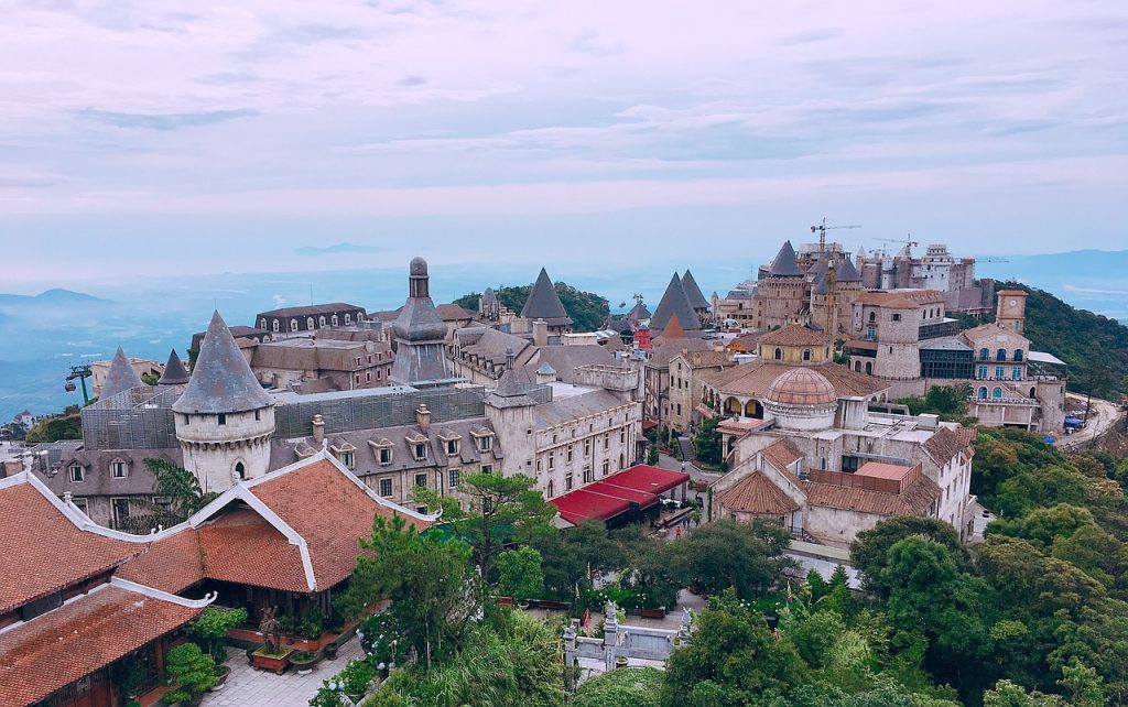 Sun World Theme Park, Ba na Hills, Da Nang, Vietnam