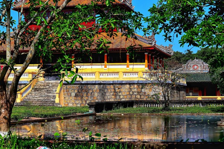 Imperial Palace Pond, Hue, Vietnam