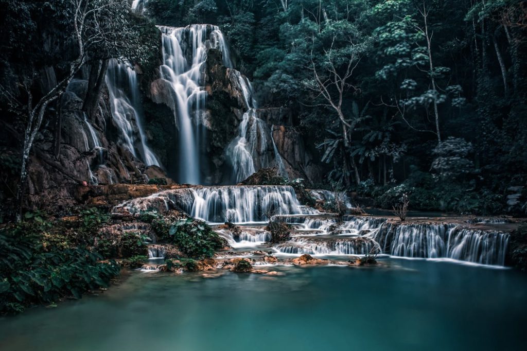 Kuang Si Falls, Luang Prabang, Laos