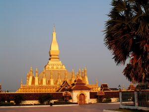 Wat Pha That (Golden Pagoda), Luang Prabang, Laos