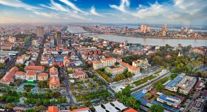 Phnom Penh City View, Cambodia