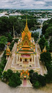 Palace building, Phnom Penh, Cambodia