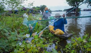 Travel with purpose, sustainable Plastic for rice program, Siem Reap, Cambodia